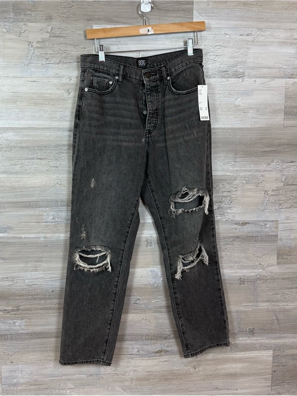BDG Urban Outfitters Distressed Slim Straight Jeans - Size 28